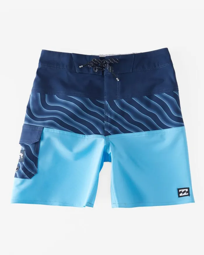 Billabong Boys039 Boardshorts Boys 27 Tribong Pro 13034 Boardshorts Coastal Blue 8211 Men