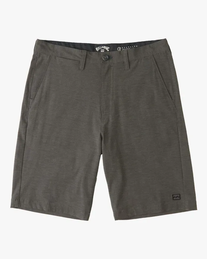 Billabong Boys039 Bottoms Boys Crossfire 18034 Hybrid Submersible Shorts Asphalt 8211 Men