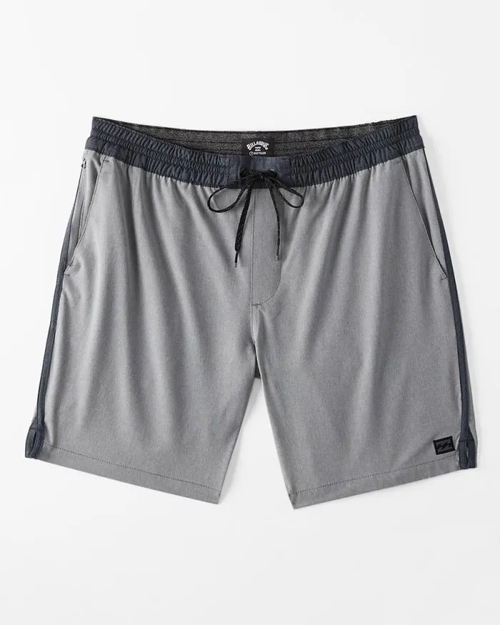 Billabong Boys039 Bottoms Boys Crossfire Elastic Waist 16034 Shorts Light Navy 8211 Men