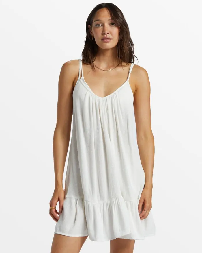 Billabong Dresses Beach Vibes Beach CoverUp Salt Crystal 8211 Women