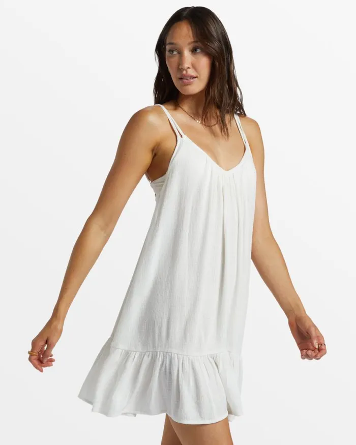 Billabong Dresses Beach Vibes Beach CoverUp Salt Crystal 8211 Women