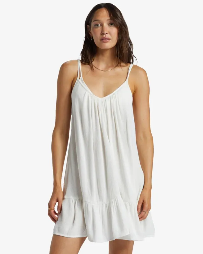 Billabong Dresses Beach Vibes Beach CoverUp Salt Crystal 8211 Women