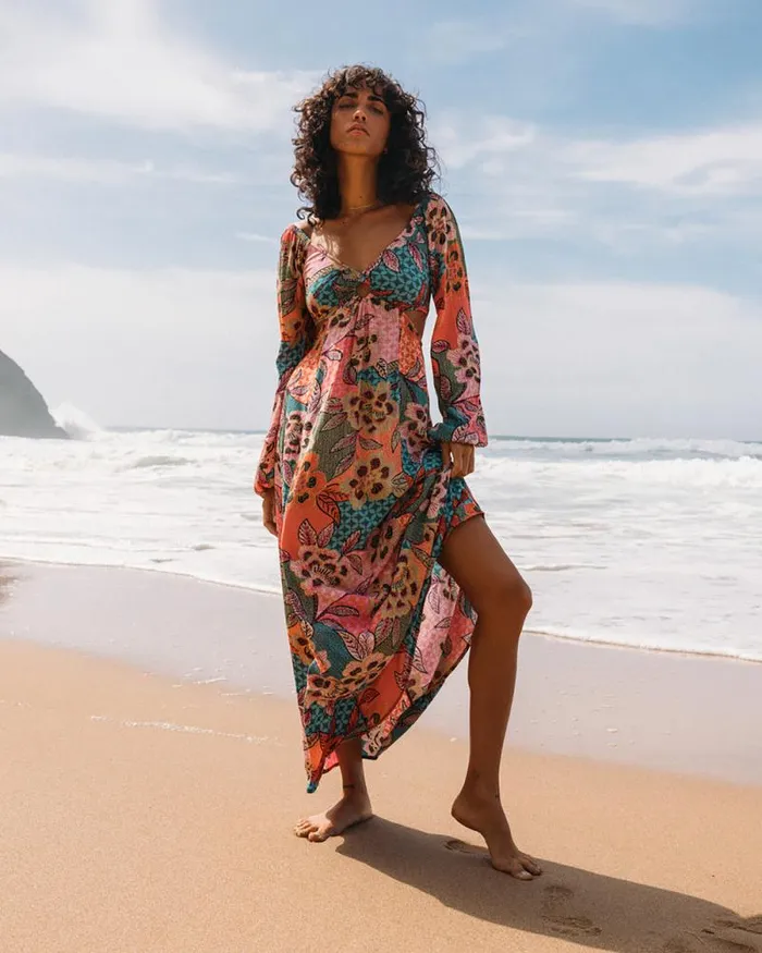 Billabong Dresses Last Call Maxi Dress Emerald Bay 8211 Women