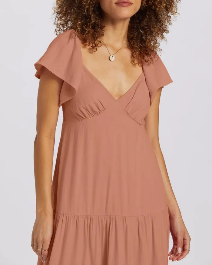 Billabong Dresses Last Light Dress Sandstorm 8211 Women