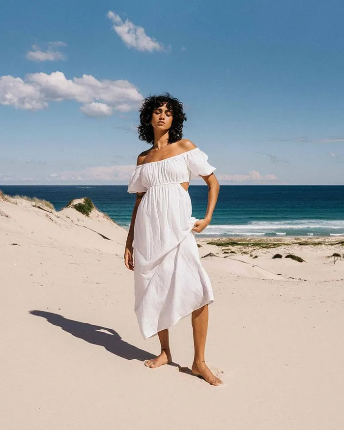 Billabong Dresses On The Coast Dress Salt Crystal 8211 Women