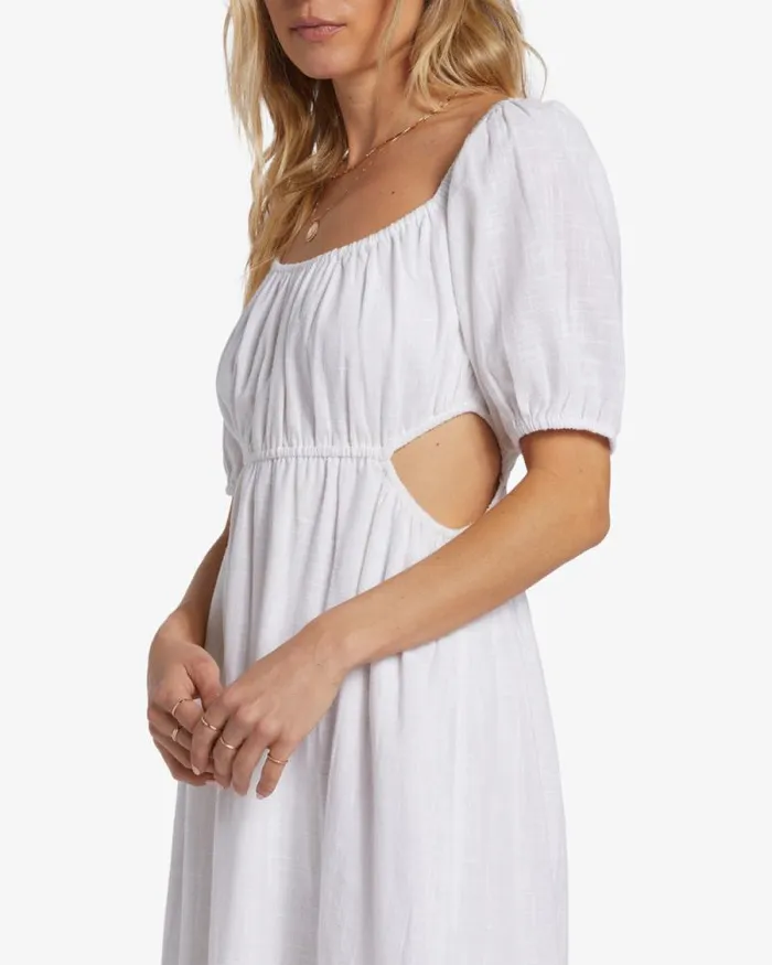 Billabong Dresses On The Coast Dress Salt Crystal 8211 Women Billabong Dresses On The Coast Dress Salt Crystal 8211 Women