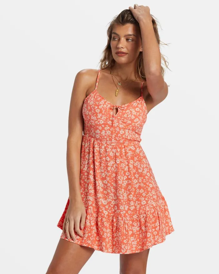 Billabong Dresses Texas Mini Dress Papaya 8211 Women Billabong Dresses Texas Mini Dress Papaya 8211 Women
