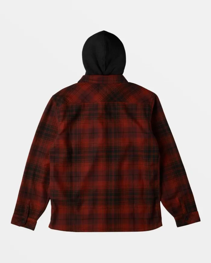Billabong Flannels ADiv Furnace Bonded Long Sleeve Flannel Shirt Sangria 8211 Men