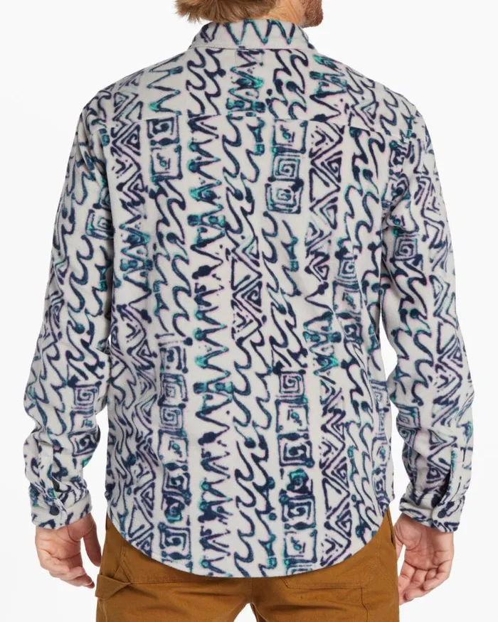 Billabong Flannels ADiv Furnace Long Sleeve Flannel Shirt Cement 8211 Men Billabong Flannels ADiv Furnace Long Sleeve Flannel Shirt Cement 8211 Men