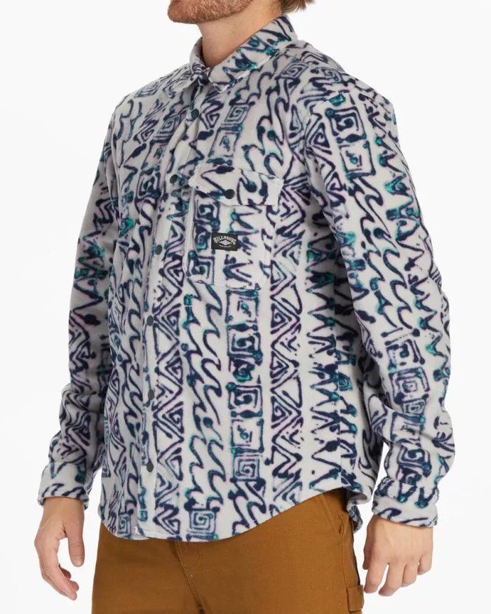Billabong Flannels ADiv Furnace Long Sleeve Flannel Shirt Cement 8211 Men Billabong Flannels ADiv Furnace Long Sleeve Flannel Shirt Cement 8211 Men