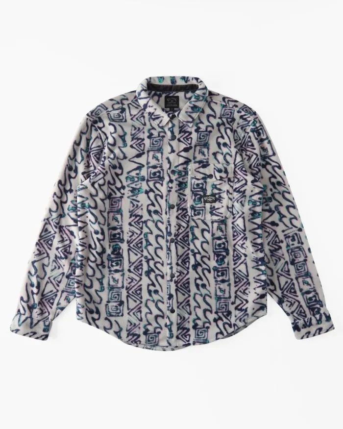 Billabong Flannels ADiv Furnace Long Sleeve Flannel Shirt Cement 8211 Men Billabong Flannels ADiv Furnace Long Sleeve Flannel Shirt Cement 8211 Men