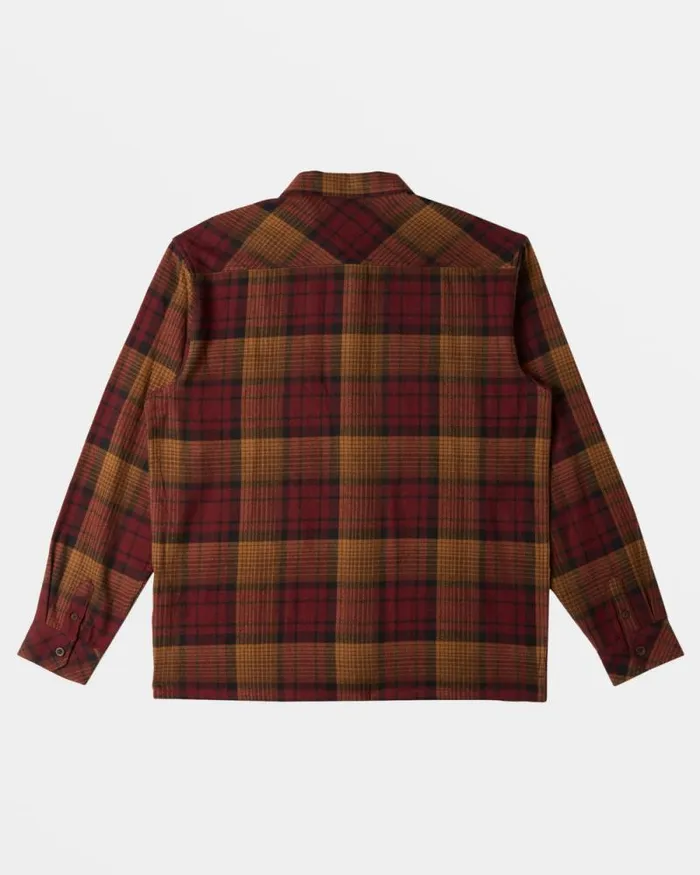Billabong Flannels Offshore Long Sleeve Flannel Shirt Port 8211 Men Billabong Flannels Offshore Long Sleeve Flannel Shirt Port 8211 Men