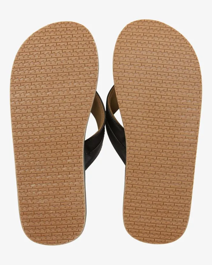 Billabong Flip Flops All Day Impact Cush Sandals Charcoal 8211 Men