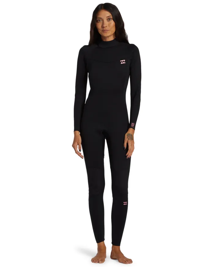 Billabong Fullsuits 32mm Foil Back Zip Wetsuit Black 8211 Women