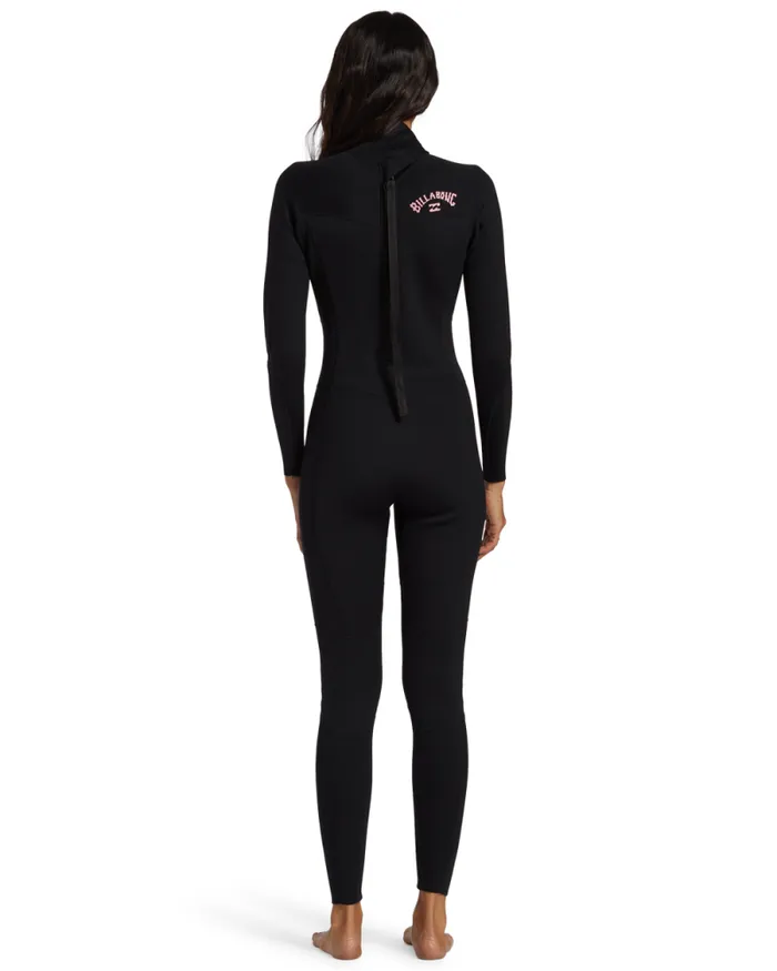 Billabong Fullsuits 32mm Foil Back Zip Wetsuit Black 8211 Women