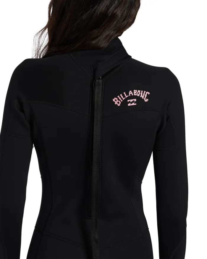 Billabong Fullsuits 32mm Foil Back Zip Wetsuit Black 8211 Women