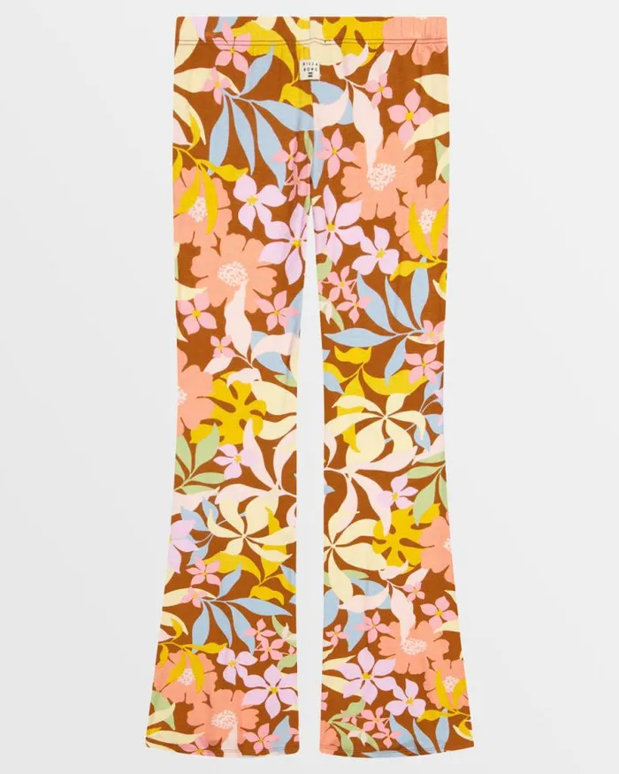 Billabong Girls039 Bottoms Girls Tell Me Elastic Waist Flared Pants Cacao 8211 Women Billabong Girls039 Bottoms Girls Tell Me Elastic Waist Flared Pants Cacao 8211 Women