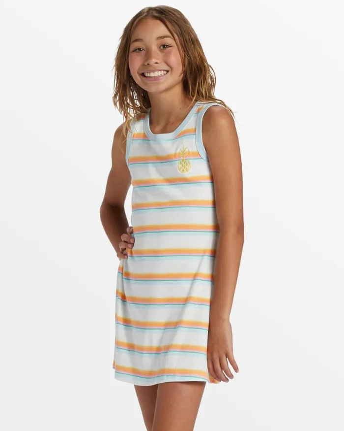 Billabong Girls039 Dresses and Rompers Girls Cutest Ever Mini Tank Dress Multi 8211 Women