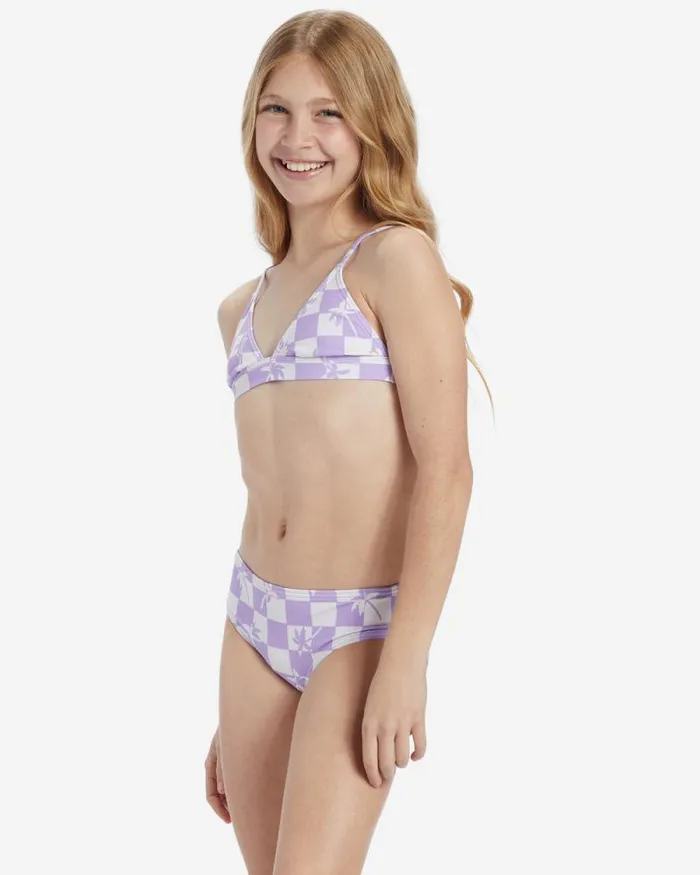 Billabong Girls039 Swim Girls Check Your Palm Banded Tri Set Bikini Set Peaceful Lilac 8211 Women Billabong Girls039 Swim Girls Check Your Palm Banded Tri Set Bikini Set Peaceful Lilac 8211 Women