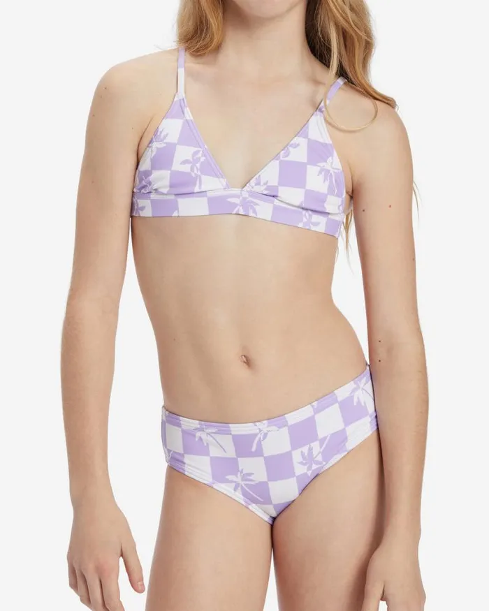 Billabong Girls039 Swim Girls Check Your Palm Banded Tri Set Bikini Set Peaceful Lilac 8211 Women Billabong Girls039 Swim Girls Check Your Palm Banded Tri Set Bikini Set Peaceful Lilac 8211 Women