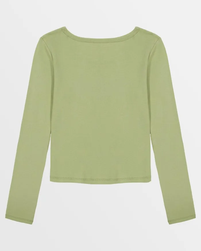 Billabong Girls039 Tops Girls Tri Hibiscus Long Sleeve TShirt Willow 8211 Women Billabong Girls039 Tops Girls Tri Hibiscus Long Sleeve TShirt Willow 8211 Women