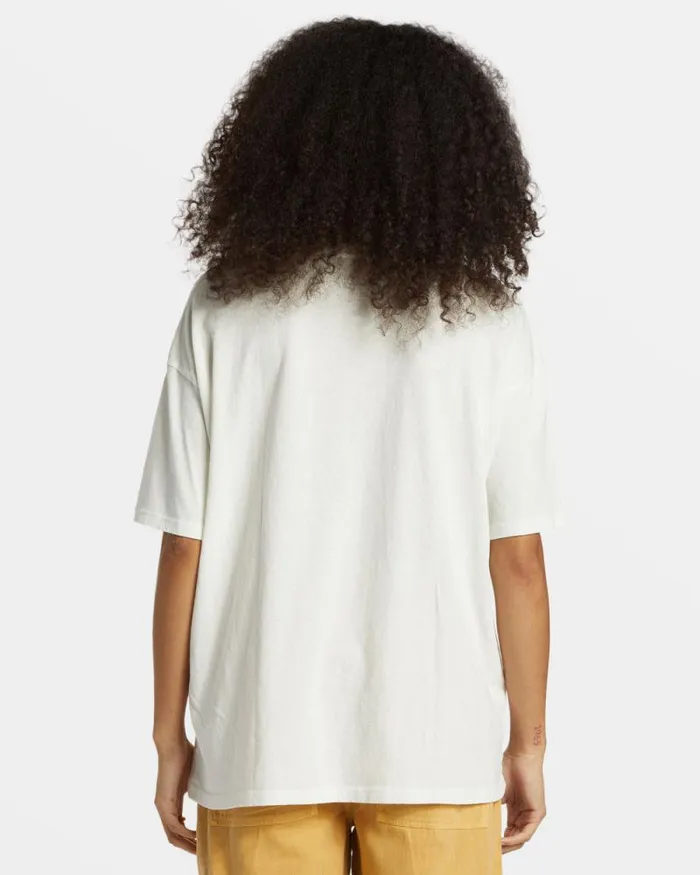 Billabong Graphic Tees and Tanks Love Is All TShirt Salt Crystal 8211 Women Billabong Graphic Tees and Tanks Love Is All TShirt Salt Crystal 8211 Women