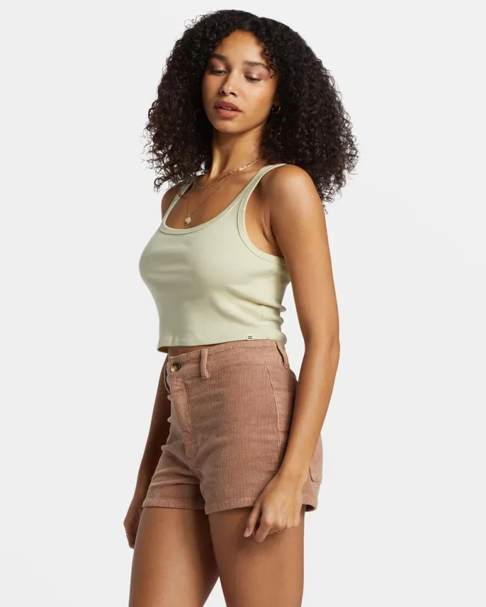 Billabong Graphic Tees and Tanks Sun Goddess Tank Knit Light Avocado 8211 Women Billabong Graphic Tees and Tanks Sun Goddess Tank Knit Light Avocado 8211 Women
