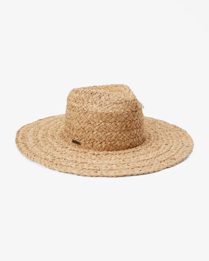 Billabong Hats and Beanies Sea Mist Straw Hat Natural 8211 Women