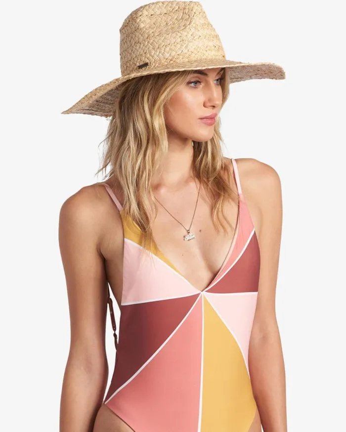 Billabong Hats and Beanies Sea Mist Straw Hat Natural 8211 Women