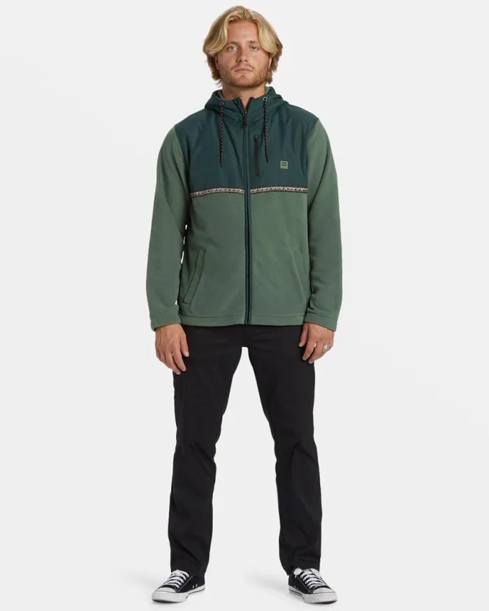 Billabong Hoodies and Fleece Boundary Lite Zip Hoodie Forest Green 8211 Men Billabong Hoodies and Fleece Boundary Lite Zip Hoodie Forest Green 8211 Men