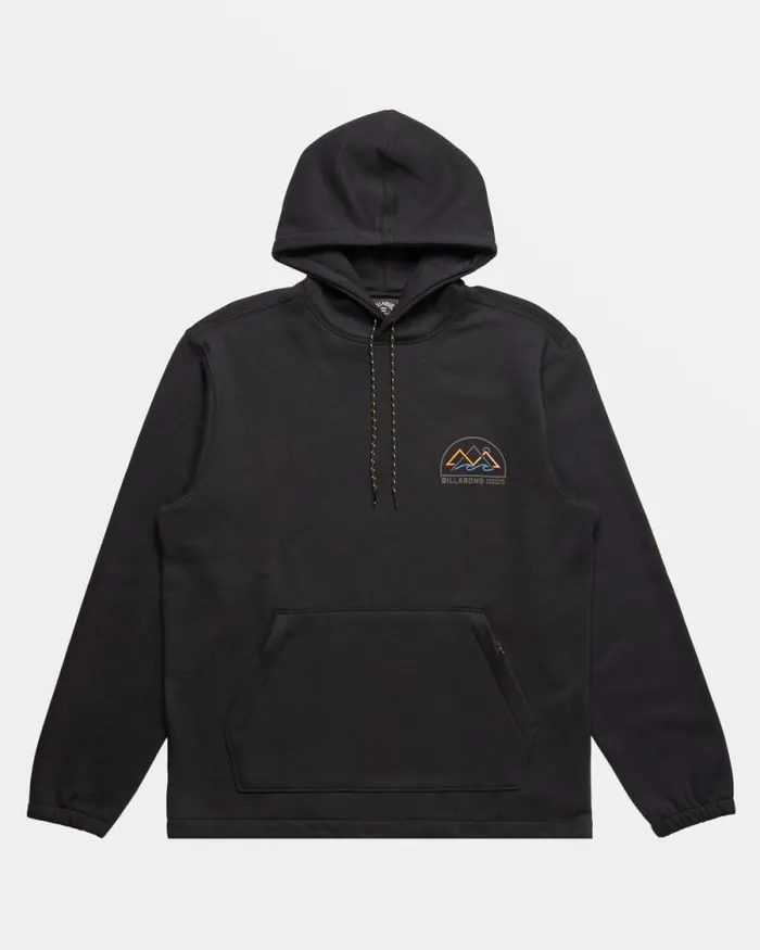 Billabong Hoodies and Fleece Compass Hoodie Black 8211 Men Billabong Hoodies and Fleece Compass Hoodie Black 8211 Men