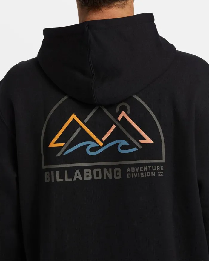Billabong Hoodies and Fleece Compass Hoodie Black 8211 Men Billabong Hoodies and Fleece Compass Hoodie Black 8211 Men
