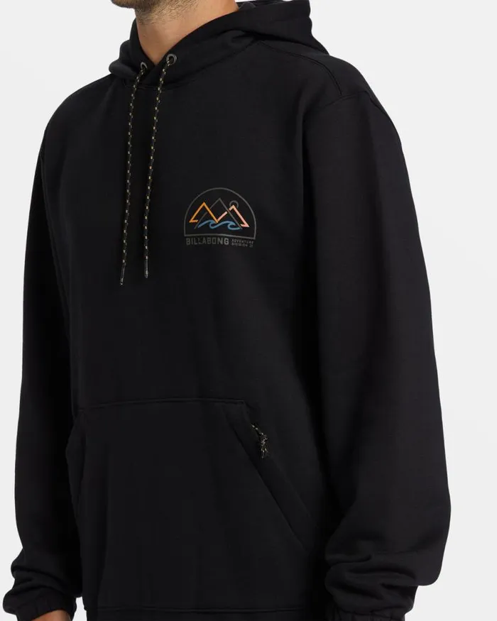 Billabong Hoodies and Fleece Compass Hoodie Black 8211 Men Billabong Hoodies and Fleece Compass Hoodie Black 8211 Men