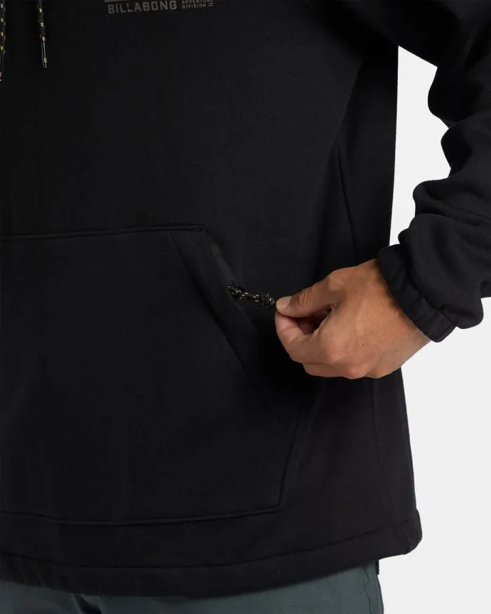 Billabong Hoodies and Fleece Compass Hoodie Black 8211 Men Billabong Hoodies and Fleece Compass Hoodie Black 8211 Men