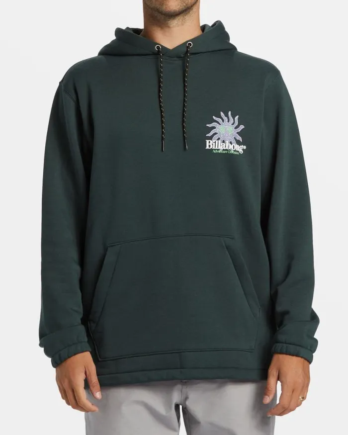 Billabong Hoodies and Fleece Compass Hoodie Forest Green 8211 Men Billabong Hoodies and Fleece Compass Hoodie Forest Green 8211 Men