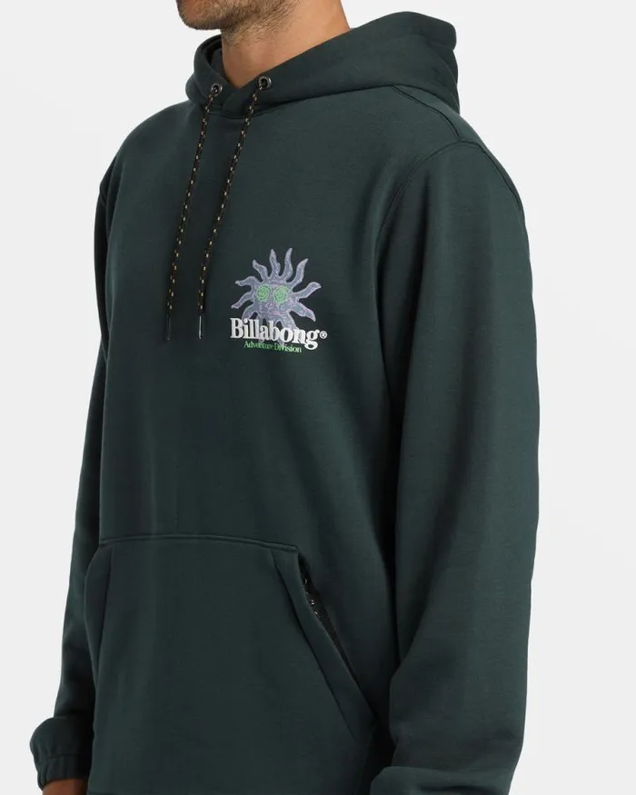 Billabong Hoodies and Fleece Compass Hoodie Forest Green 8211 Men Billabong Hoodies and Fleece Compass Hoodie Forest Green 8211 Men
