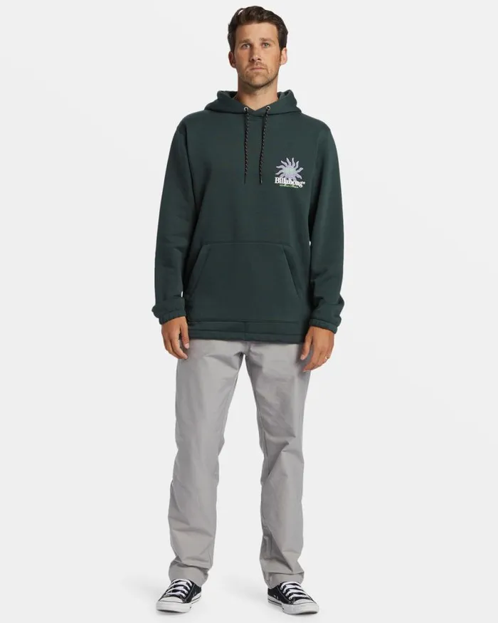 Billabong Hoodies and Fleece Compass Hoodie Forest Green 8211 Men Billabong Hoodies and Fleece Compass Hoodie Forest Green 8211 Men