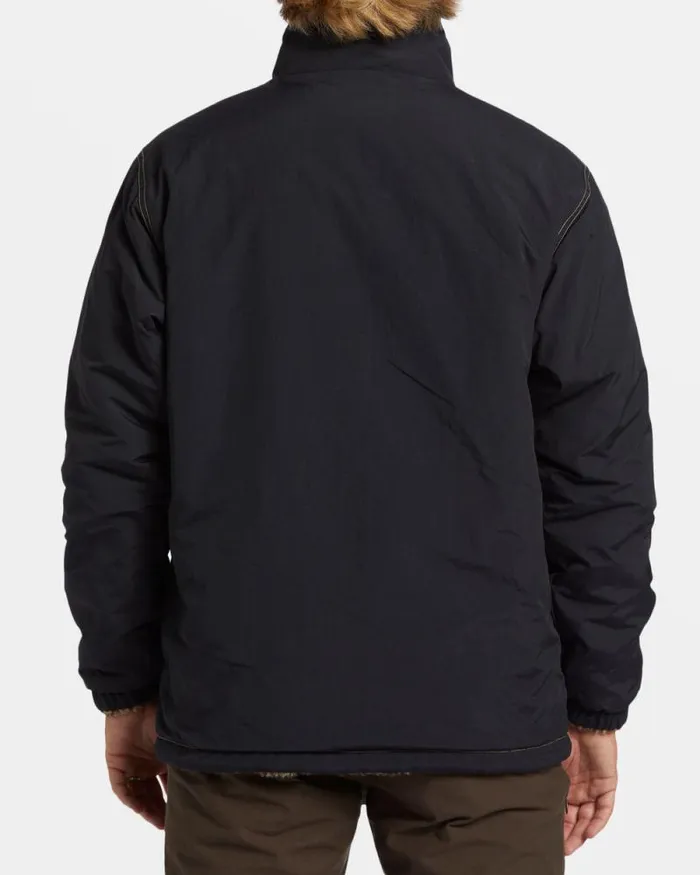 Billabong Hoodies and Fleece Gnaraloo Reversible Jacket Stealth 8211 Men