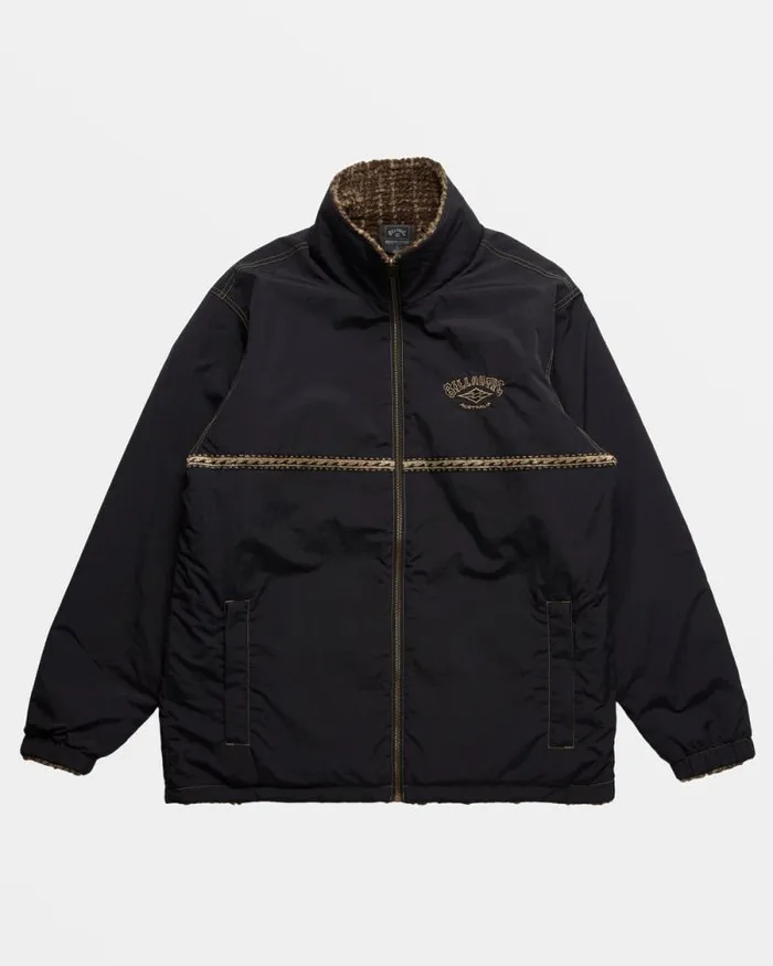Billabong Hoodies and Fleece Gnaraloo Reversible Jacket Stealth 8211 Men