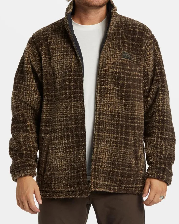 Billabong Hoodies and Fleece Gnaraloo Reversible Jacket Stealth 8211 Men