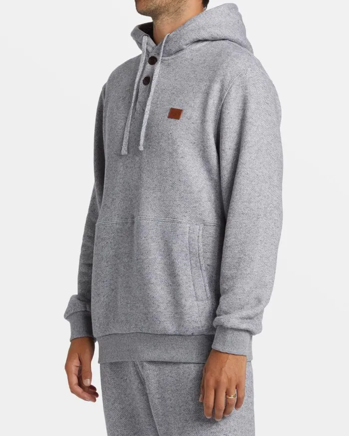 Billabong Hoodies and Fleece Hudson Hoodie Grey Heather 8211 Men