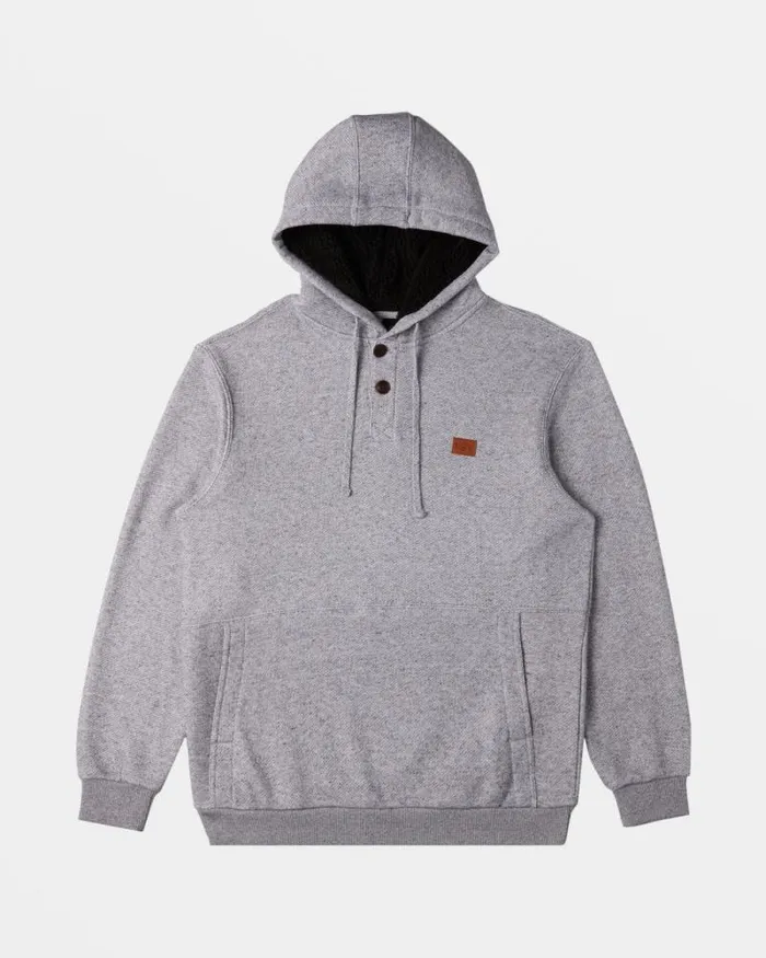 Billabong Hoodies and Fleece Hudson Hoodie Grey Heather 8211 Men