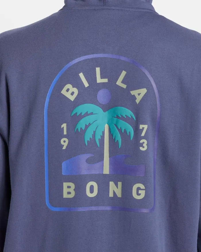 Billabong Hoodies and Fleece Short Sands Zip Hoodie Washed Royal 8211 Men Billabong Hoodies and Fleece Short Sands Zip Hoodie Washed Royal 8211 Men