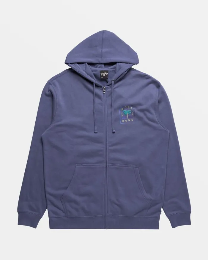 Billabong Hoodies and Fleece Short Sands Zip Hoodie Washed Royal 8211 Men Billabong Hoodies and Fleece Short Sands Zip Hoodie Washed Royal 8211 Men
