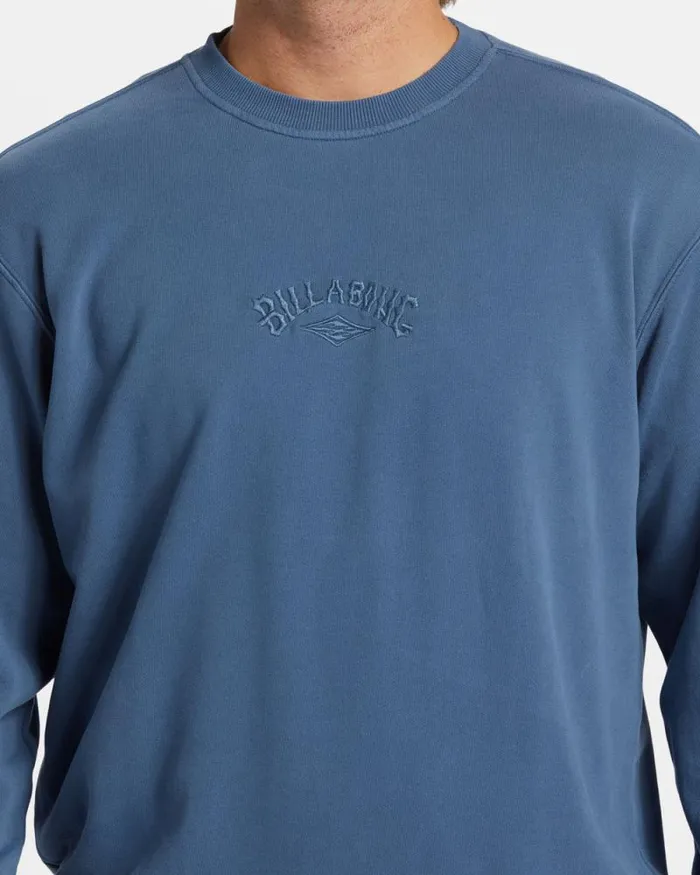 Billabong Hoodies and Fleece Wave Washed Crewneck Sweatshirt Slate Blue 8211 Men Billabong Hoodies and Fleece Wave Washed Crewneck Sweatshirt Slate Blue 8211 Men