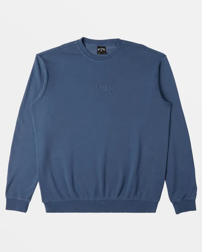 Billabong Hoodies and Fleece Wave Washed Crewneck Sweatshirt Slate Blue 8211 Men Billabong Hoodies and Fleece Wave Washed Crewneck Sweatshirt Slate Blue 8211 Men