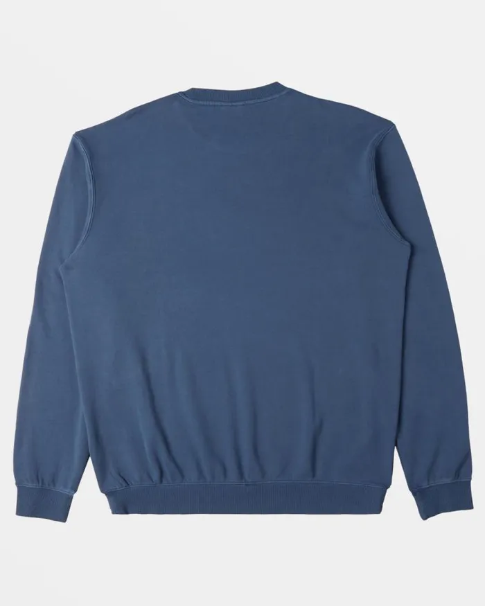 Billabong Hoodies and Fleece Wave Washed Crewneck Sweatshirt Slate Blue 8211 Men Billabong Hoodies and Fleece Wave Washed Crewneck Sweatshirt Slate Blue 8211 Men
