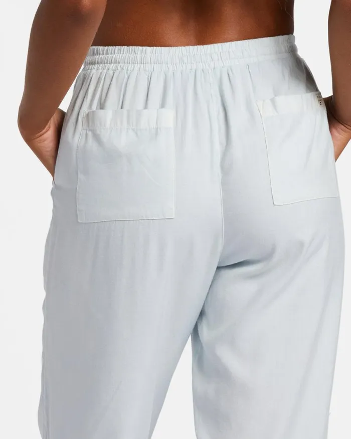 Billabong Jeans and Pants Beachy Keen Woven Pants Light Chambray 1 8211 Women