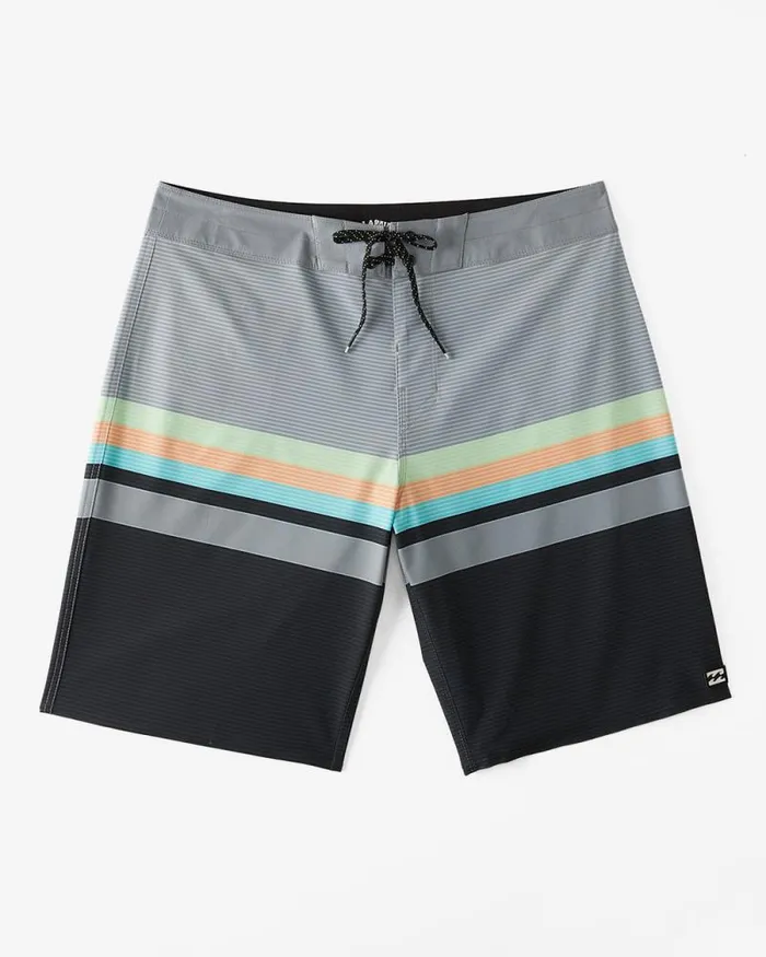 Billabong Long Length 18034 8211 21034 All Day Stripe Pro 20034 Boardshorts Graphite 8211 Men