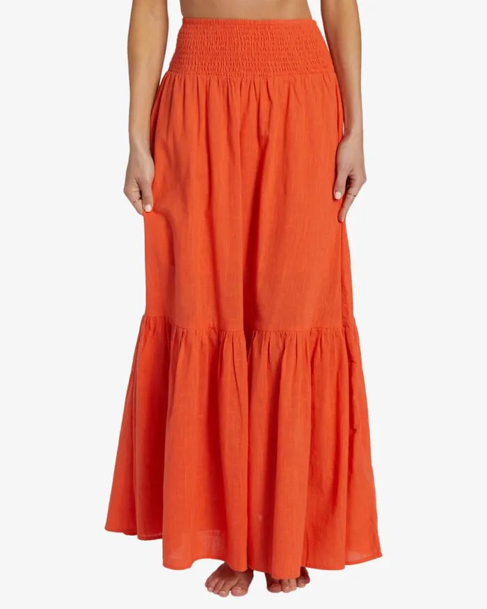 Billabong Matching Sets In The Palms Skirt Coral Craze 8211 Women